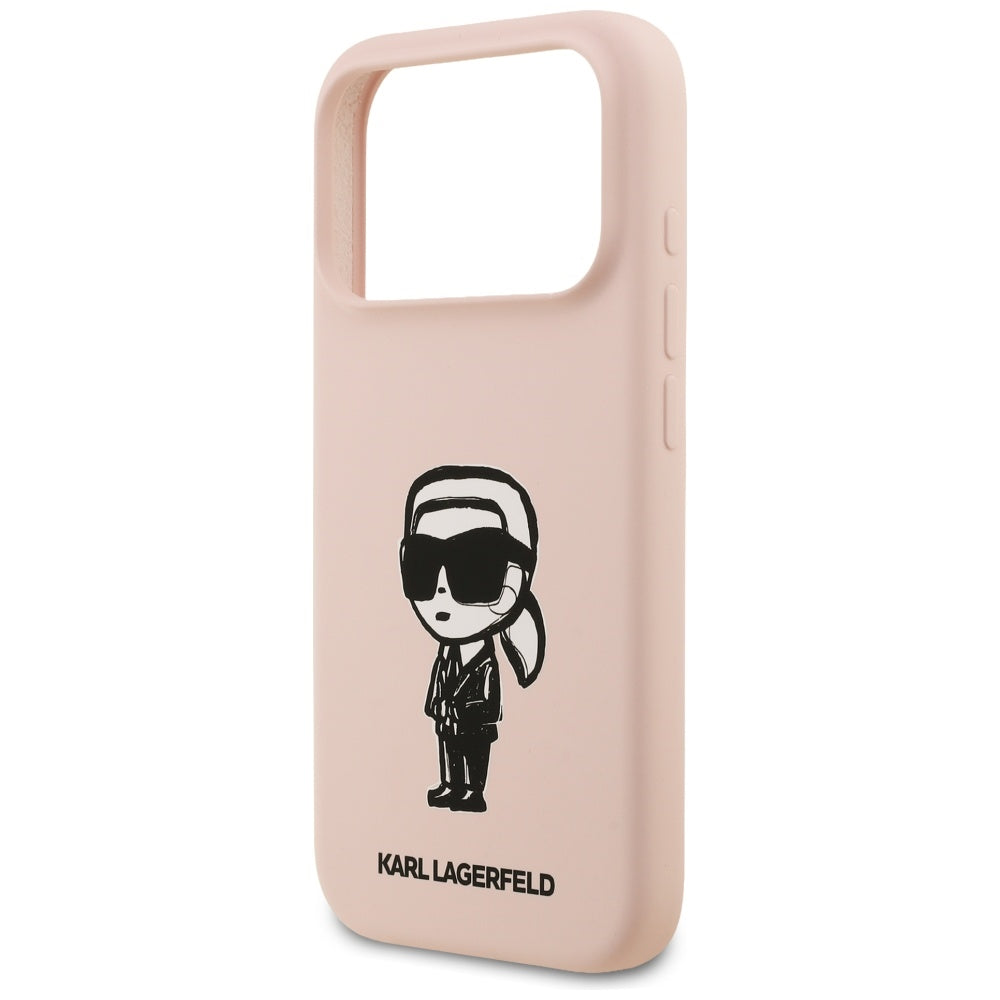 Husa de protectie Karl Lagerfeld compatibil cu iPhone 17 Pro Max, Negru