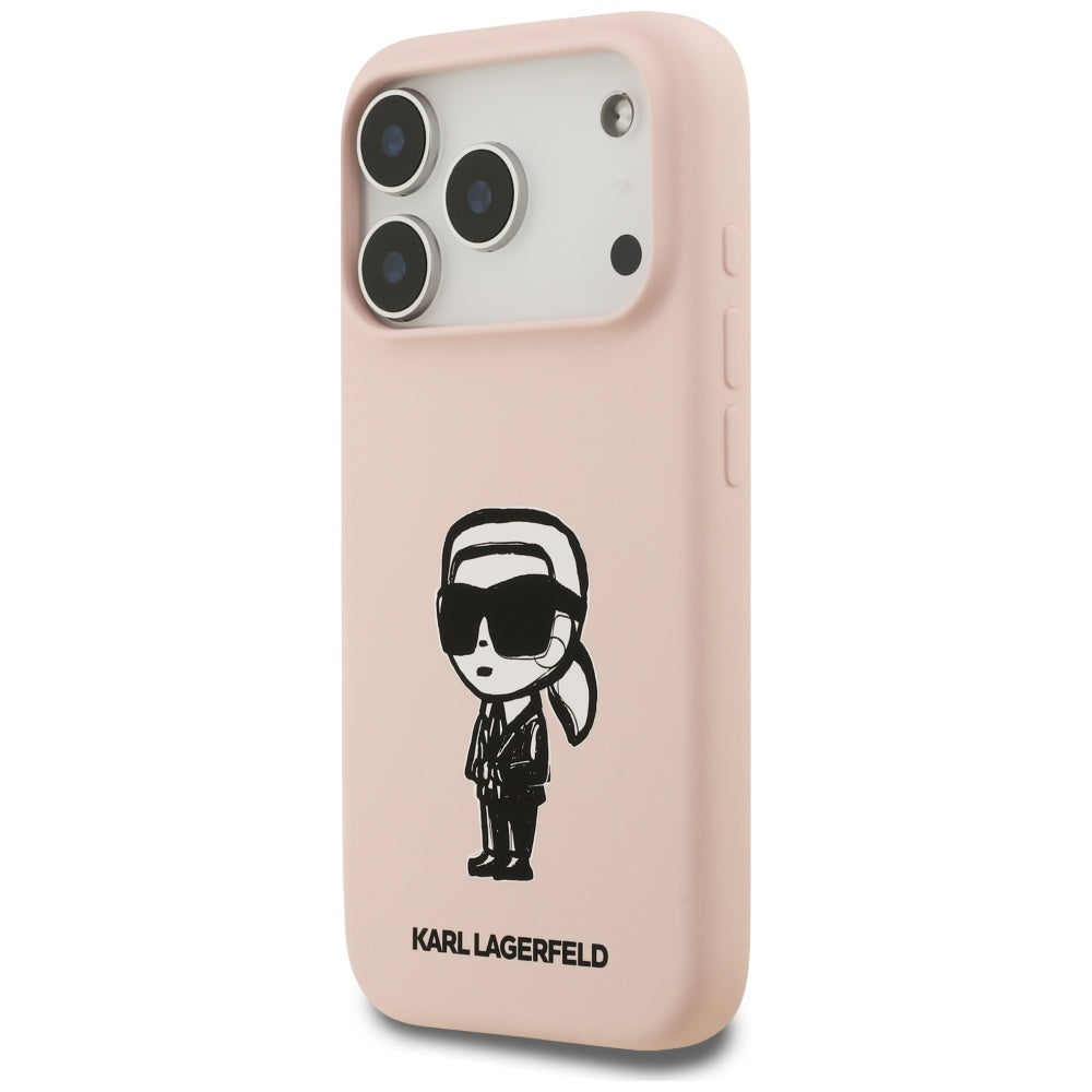 Husa de protectie Karl Lagerfeld compatibil cu iPhone 17 Pro Max, Negru