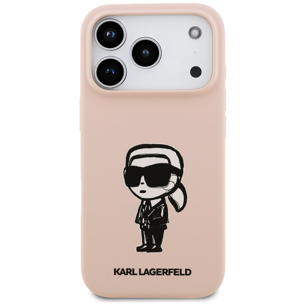 Husa de protectie Karl Lagerfeld compatibil cu iPhone 17 Pro Max, Negru