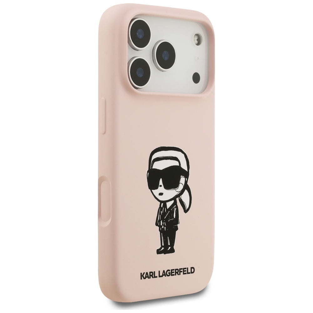 Husa de protectie Karl Lagerfeld compatibil cu iPhone 17 Pro Max, Negru