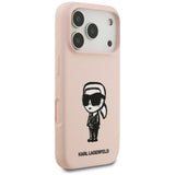 Husa de protectie Karl Lagerfeld compatibil cu iPhone 17 Pro Max, Negru