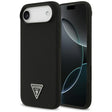 Husa de protectie Guess Silicone Triangle Logo MagSafe (GUHMP17MSCTRLMK) compatibil cu iPhone 17 Air, Negru