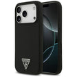 Husa de protectie Guess Silicone Triangle Logo MagSafe (GUHMP17LSCTRLMK) compatibil cu iPhone 17 Pro, Negru