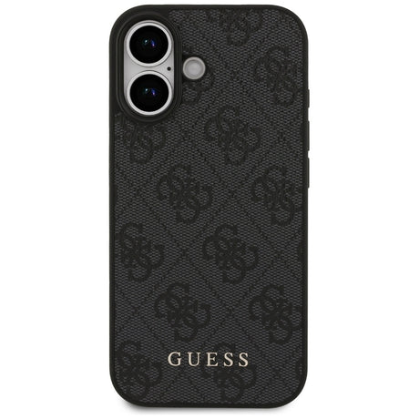 Husa de protectie Guess Hardcase 4G Classic (GUHCP17SG4GFGR) compatibil cu iPhone 17, Negru