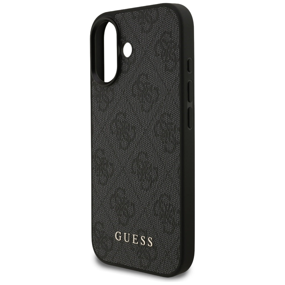 Husa de protectie Guess Hardcase 4G Classic (GUHCP17SG4GFGR) compatibil cu iPhone 17, Negru