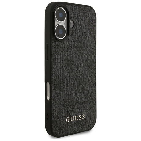 Husa de protectie Guess Hardcase 4G Classic (GUHCP17SG4GFGR) compatibil cu iPhone 17, Negru
