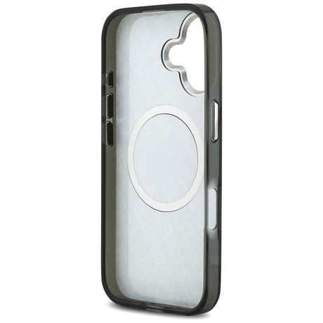 Husa de protectie Karl Lagerfeld IML MagSafe compatibil cu iPhone 17, Negru