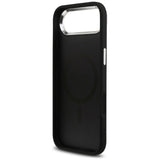 Husa de protectie Guess Hardcase 4G Triangle Logo MagSafe (GUHMP17MP4TSRCMK) compatibil cu iPhone 17 Air, Negru