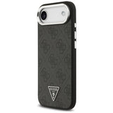Husa de protectie Guess Hardcase 4G Triangle Logo MagSafe (GUHMP17MP4TSRCMK) compatibil cu iPhone 17 Air, Negru