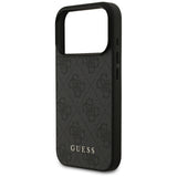 Husa de protectie Guess Hardcase 4G Classic (GUHCP17LG4GFGR) compatibil cu iPhone 17 Pro, Negru