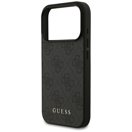 Husa de protectie Guess Hardcase 4G Classic (GUHCP17LG4GFGR) compatibil cu iPhone 17 Pro, Negru
