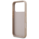 Husa de protectie Guess Hardcase 4G compatibil cu iPhone 17 Pro, Roz