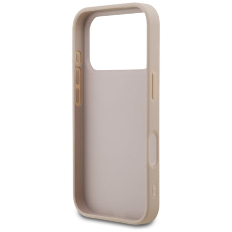 Husa de protectie Guess Hardcase 4G compatibil cu iPhone 17 Pro, Roz