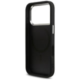 Husa de protectie Guess Hardcase 4G Triangle Logo MagSafe (GUHMP17LP4TSRCMK) compatibil cu iPhone 17 Pro, Negru