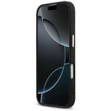 Husa de protectie Guess Hardcase 4G Triangle Logo MagSafe (GUHMP17SP4TSRCMK) compatibil cu iPhone 17, Negru