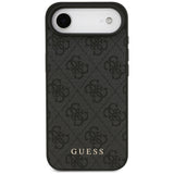 Husa de protectie Guess Hardcase 4G Classic (GUHCP17MG4GFGR) compatibil cu iPhone 17 Air, Negru