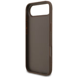 Husa de protectie Guess Hardcase 4G Classic (GUHCP17MG4GFBR) compatibil cu iPhone 17 Air, Maro