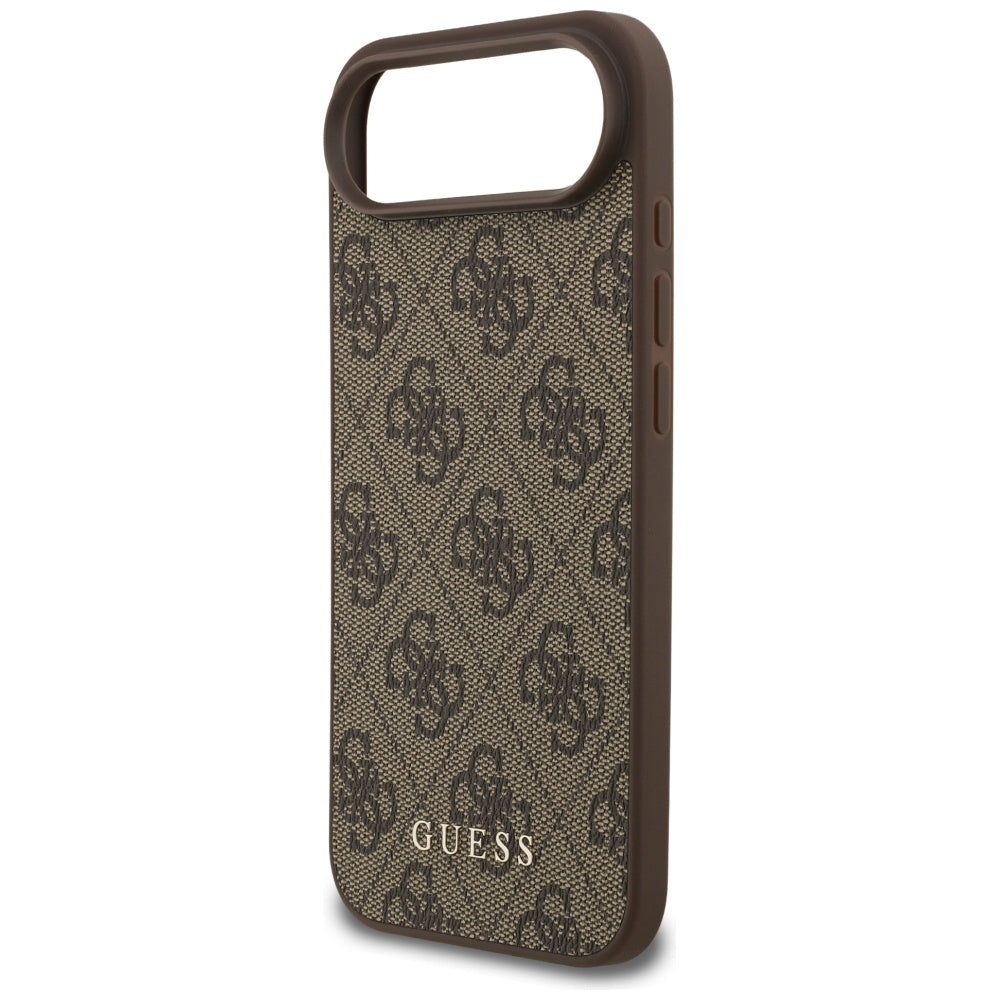 Husa de protectie Guess Hardcase 4G Classic (GUHCP17MG4GFBR) compatibil cu iPhone 17 Air, Maro