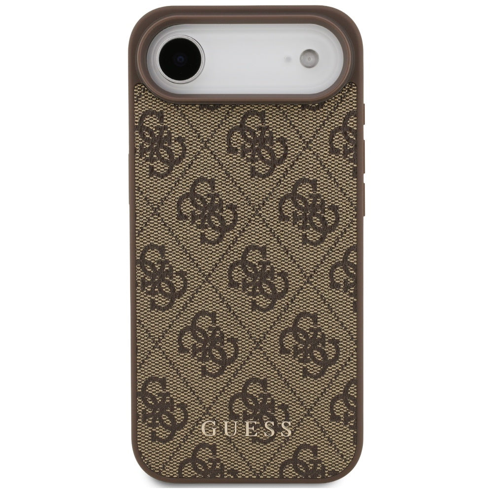 Husa de protectie Guess Hardcase 4G Classic (GUHCP17MG4GFBR) compatibil cu iPhone 17 Air, Maro