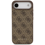 Husa de protectie Guess Hardcase 4G Classic (GUHCP17MG4GFBR) compatibil cu iPhone 17 Air, Maro