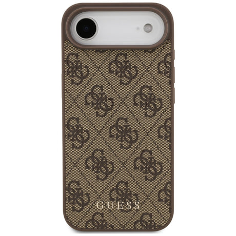 Husa de protectie Guess Hardcase 4G Classic (GUHCP17MG4GFBR) compatibil cu iPhone 17 Air, Maro