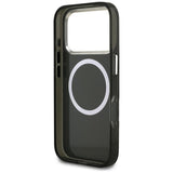 Husa de protectie Karl Lagerfeld IML MagSafe (KLHMP17LHMKBCHOK) compatibil cu iPhone 17 Pro, Negru Choupette`S Head