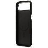 Husa de protectie Guess Hardcase 4G Classic Logo MagSafe (GUHMP17MP4GSSMCK) compatibil cu iPhone 17 Air, Negru
