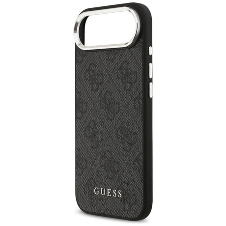 Husa de protectie Guess Hardcase 4G Classic Logo MagSafe (GUHMP17MP4GSSMCK) compatibil cu iPhone 17 Air, Negru