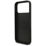 Husa de protectie Guess 4G Ring Classic Logo MagSafe (GUHMP17XG4GFRK) compatibil cu iPhone 17 Pro Max, Negru
