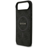 Husa de protectie Guess 4G Ring Classic Logo MagSafe (GUHMP17MG4GFRK) compatibil cu iPhone 17 Air, Negru
