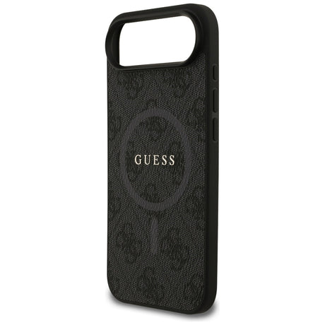 Husa de protectie Guess 4G Ring Classic Logo MagSafe (GUHMP17MG4GFRK) compatibil cu iPhone 17 Air, Negru