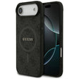 Husa de protectie Guess 4G Ring Classic Logo MagSafe (GUHMP17MG4GFRK) compatibil cu iPhone 17 Air, Negru