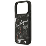 Husa de protectie Karl Lagerfeld compatibil cu iPhone 17 Pro, Negru