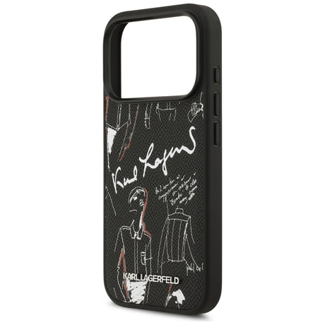 Husa de protectie Karl Lagerfeld compatibil cu iPhone 17 Pro, Negru