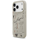 Husa de protectie Karl Lagerfeld compatibil cu iPhone 17 Pro, Gri