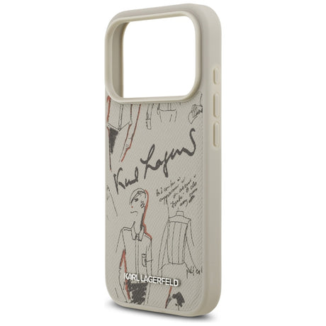 Husa de protectie Karl Lagerfeld compatibil cu iPhone 17 Pro, Gri