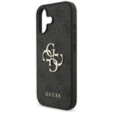 Husa de protectie Guess Hardcase 4G Big Logo (GUHCP17S4GMGGR) compatibil cu iPhone 17, Negru