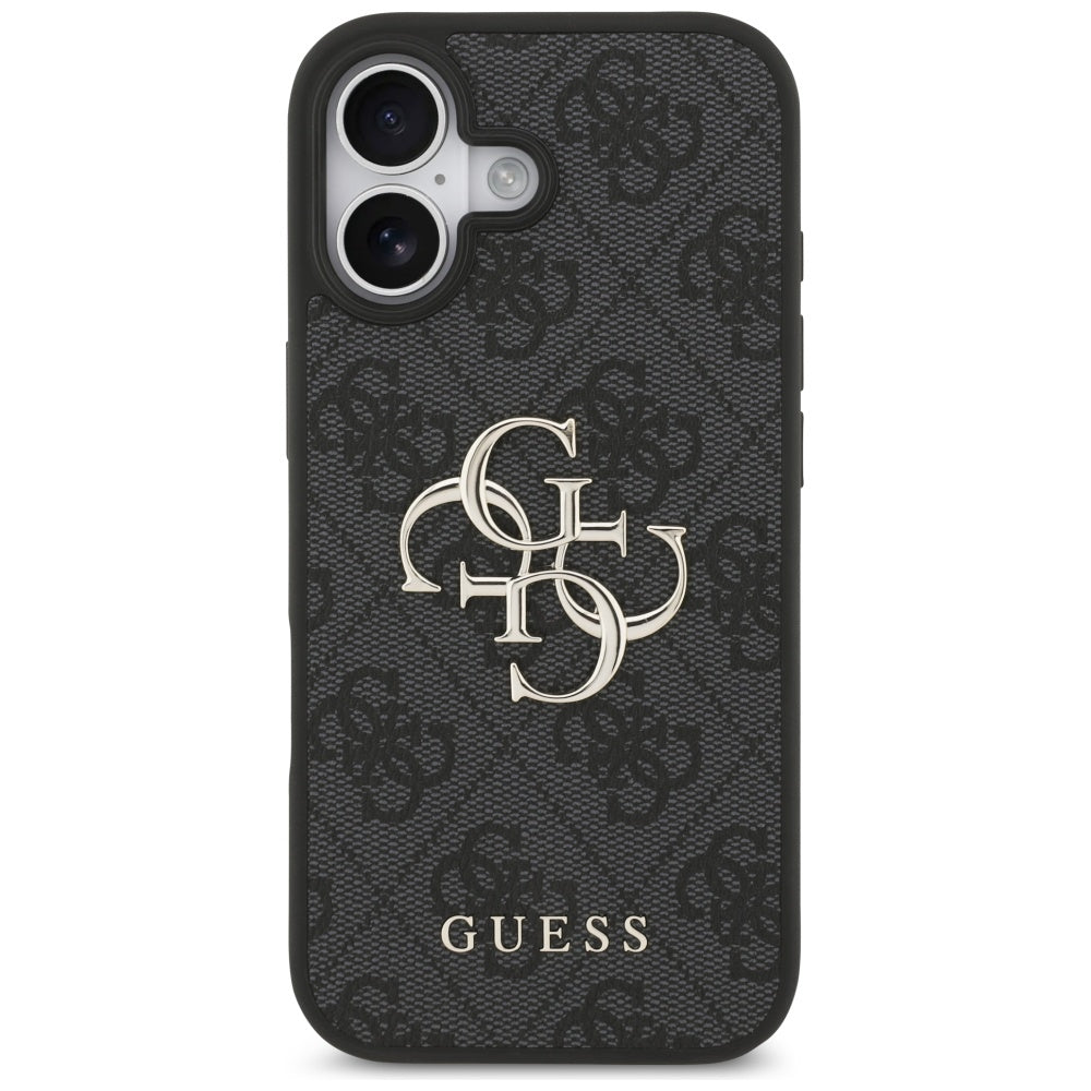 Husa de protectie Guess Hardcase 4G Big Logo (GUHCP17S4GMGGR) compatibil cu iPhone 17, Negru