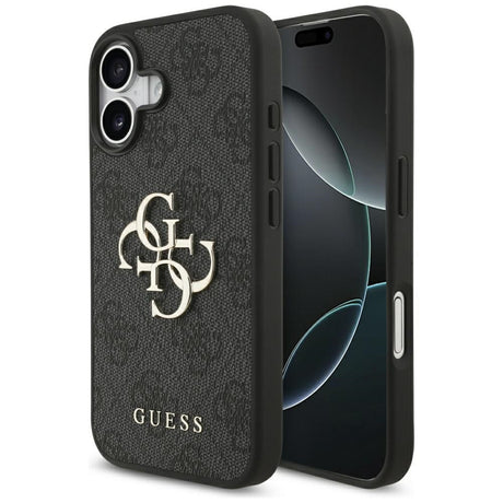 Husa de protectie Guess Hardcase 4G Big Logo (GUHCP17S4GMGGR) compatibil cu iPhone 17, Negru