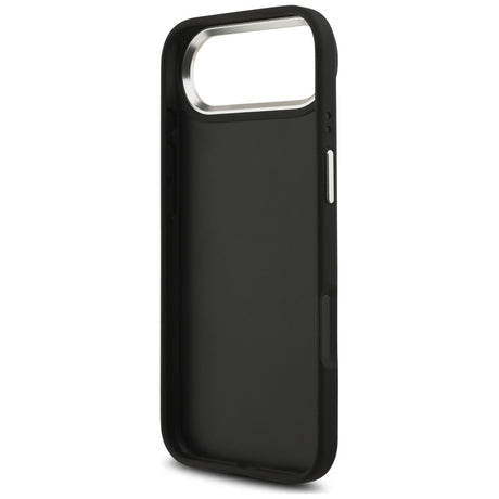 Husa de protectie Guess Hardcase 4G Grained Big and Classic Logo (GUHCP17MPG4SMCEK) compatibil cu iPhone 17 Air, Negru
