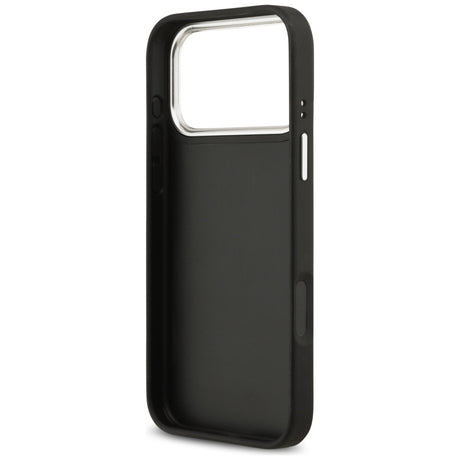 Husa de protectie Guess Hardcase 4G Grained Big and Classic Logo (GUHCP17XPG4SMCEK) compatibil cu iPhone 17 Pro Max, Negru
