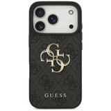 Husa de protectie Guess Hardcase 4G Big Logo (GUHCP17X4GMGGR) compatibil cu iPhone 17 Pro Max, Negru