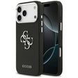 Husa de protectie Guess Hardcase 4G Grained Big and Classic Logo (GUHCP17LPG4SMCEK) compatibil cu iPhone 17 Pro, Negru