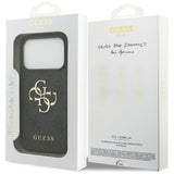 Husa de protectie Guess Hardcase 4G Big Logo (GUHCP17L4GMGGR) compatibil cu iPhone 17 Pro, Negru