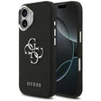 Husa de protectie Guess Hardcase 4G Grained Big and Classic Logo (GUHCP17SPG4SMCEK) compatibil cu iPhone 17, Negru
