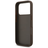 Husa de protectie Guess Hardcase 4G Big Logo (GUHCP17L4GMGBR) compatibil cu iPhone 17 Pro, Maro
