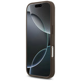 Husa de protectie Guess Hardcase 4G Big Logo (GUHCP17L4GMGBR) compatibil cu iPhone 17 Pro, Maro