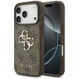 Husa de protectie Guess Hardcase 4G Big Logo (GUHCP17L4GMGBR) compatibil cu iPhone 17 Pro, Maro