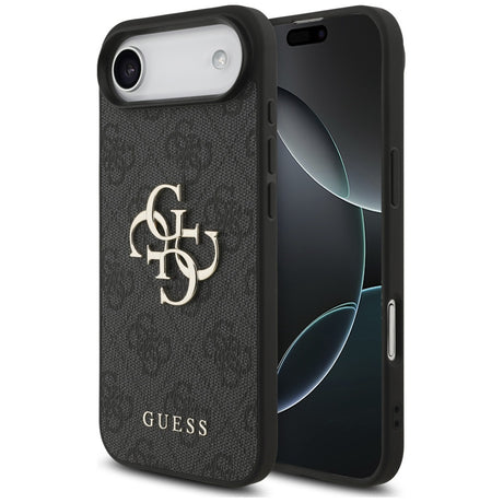 Husa de protectie Guess Hardcase 4G Big Logo (GUHCP17M4GMGGR) compatibil cu iPhone 17 Air, Negru