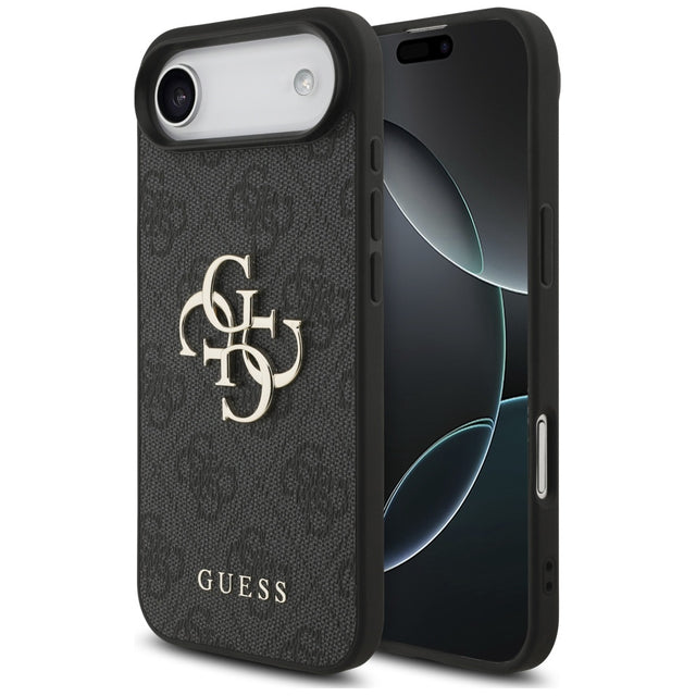 Husa de protectie Guess Hardcase 4G Big Logo (GUHCP17M4GMGGR) compatibil cu iPhone 17 Air, Negru